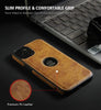 iPhone 14 Plus Luxury Leather Case Protective Back Cover (Brown )