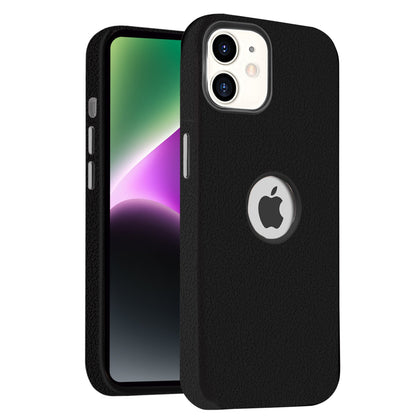 iPhone 11 Original Leather Hybird Back Cover Case Black