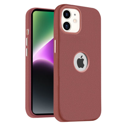 iPhone 11 Original Leather Hybird Back Cover Case Dark Brown