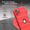 iPhone 14 Pro Rugged Armor Hybird Silicone Back Cover Case Red