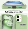 iPhone 11 Original Silicone Logo Back Cover Case Macha Green
