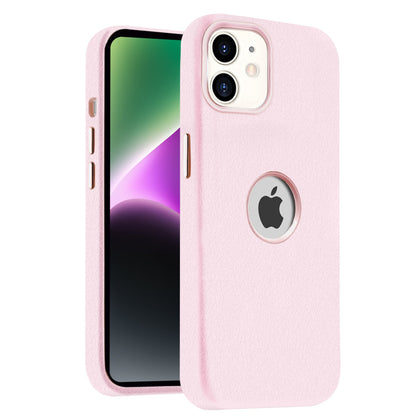 iPhone 11 Original Leather Hybird Back Cover Case Sand Pink