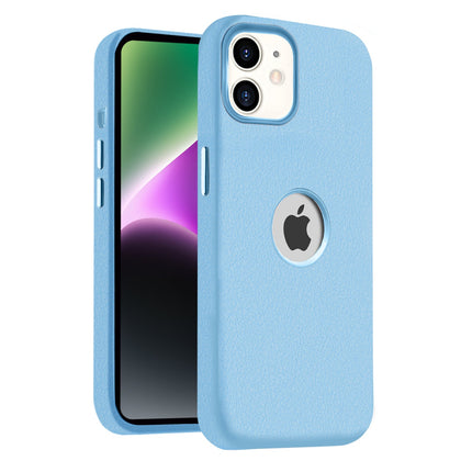 iPhone 11 Original Leather Hybird Back Cover Case Serria Blue