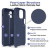 iPhone 11 Original Leather Hybird Back Cover Case Indigo Blue