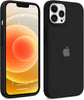 iPhone 12 Pro Original Silicone Logo Back Cover Case Black