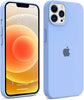 iPhone 12 Pro Original Silicone Logo Back Cover Case Serria Blue