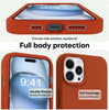 iPhone 15 Pro Original Silicone Logo Back Cover Case Brown