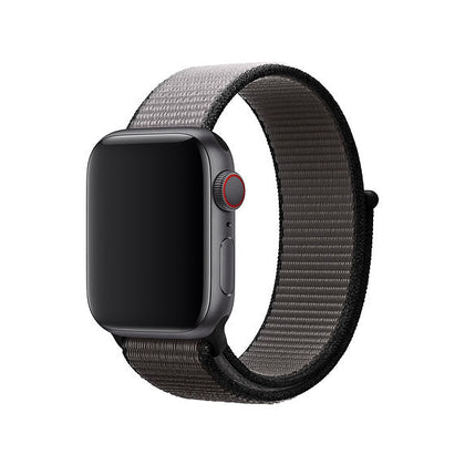 Nylon loop strap band for Apple Watch 49 mm Series Ultra / Ultra 2 /  44mm 45mm Series 9 8 7 6 5 4  SE SE 2 Gen Anchor Grey