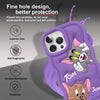 iPhone 12 Pro Max Tom and Jerry 3D Cartoon Silicone Soft Back Cover Case