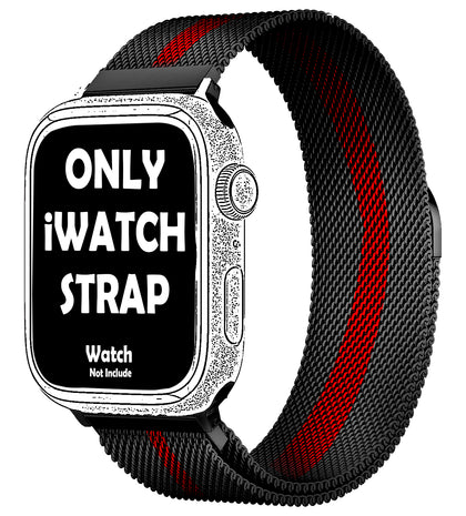 Magnetic metal loop strap for Apple Watch 49 mm Series Ultra / Ultra 2 /  44mm 45mm Series 9 8 7 6 5 4  SE SE 2 Gen