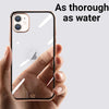 LIKGUS® for iPhone 12 (6.1 inch), Crystal Clear Tough and Flexible TPU Back Case Cover (ROSE GOLD)