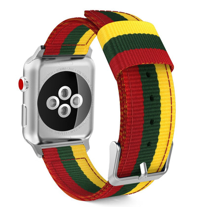 Multicolor Nylon Loop Band Sport Strap For Apple Watch 49 mm Series Ultra / Ultra 2 /  44mm 45mm Series 9 8 7 6 5 4  SE SE 2 Gen