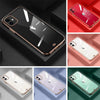 LIKGUS® for iPhone 12 Mini (5.4 inch), Crystal Clear Tough and Flexible TPU Back Case Cover (ROSE GOLD)