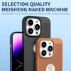 iPhone 14 Pro Max Heat Dissipation Grid Slim Back Cover Case Deep Purple