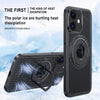iPhone 12 Defence Series Armor Heat Dissipation Stand Case Back Cover With Magsafe Magnetic Shell Black