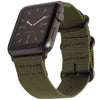 LiKGUS Apple Watch Band Loop Nylon NATO Matte Buckle Sport Series (7 / 6 / SE / 5 / 4 / 3) (45mm / 42mm / 44mm) Army Green
