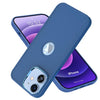 iPhone 12 Ultra Hybird Ring Silicone Matte Back Case Cover Anti-Shock Drop Protection (Royal Blue)