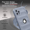 iPhone 14 Pro Rugged Armor Hybird Silicone Back Cover Case Light Grey