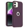 iPhone 11 Original Leather Hybird Back Cover Case Deep Purple