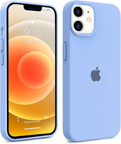 iPhone 11 Original Silicone Logo Back Cover Case Serria Blue