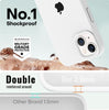iPhone 15 Plus Original Silicone Logo Back Cover Case White