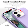 iPhone 12 Original Leather Hybird Back Cover Case Elegant Purple