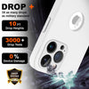 iPhone 14 Pro Max Silicone Back Case Cover Anti-Shock Full Body Protection With Logo View (White)