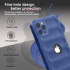 iPhone 13 Pro Max Rugged Armor Hybird Silicone Back Cover Case Blue