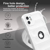 iPhone 12 Rugged Armor Hybird Silicone Back Cover Case White
