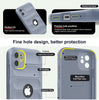 iPhone 12 Rugged Armor Hybird Silicone Back Cover Case Light Grey