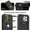 iPhone 13 Pro Rugged Armor Hybird Silicone Back Cover Case Black