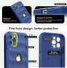 iPhone 14 Pro Max Rugged Armor Hybird Silicone Back Cover Case Blue