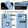 iPhone 14 Pro Max Rugged Armor Hybird Silicone Back Cover Case Seria Blue