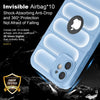 iPhone 11 Rugged Armor Hybird Silicone Back Cover Case Seria Blue