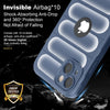 iPhone 15 Plus Rugged Armor Hybird Silicone Back Cover Case Dark Grey