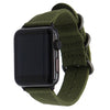 LiKGUS Apple Watch Band Loop Nylon NATO Matte Buckle Sport Series (7 / 6 / SE / 5 / 4 / 3) (45mm / 42mm / 44mm) Army Green