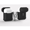 LiKGUS for Apple AirPods Case i-Smile Shockproof Rugged Edition Silicone Cover (BLACK)