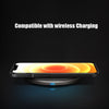 iPhone 12 Pro Max LiKGUS Carbon fiber semi Transparent frosted Case Back Cover Black