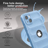 iPhone 14 Rugged Armor Hybird Silicone Back Cover Case Seria Blue