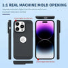 iPhone 14 Pro Heat Dissipation Grid Slim Back Cover Case Black