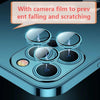 iPhone 12 Pro Crome Lens Transparent Camera Protection Case TPU Soft Back Cover