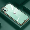 LIKGUS® for iPhone 12 Pro (6.1 inch), Crystal Clear Tough and Flexible TPU Back Case Cover (Dark Green)