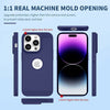 iPhone 15 Pro Max Heat Dissipation Grid Slim Back Cover Case Blue