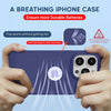 iPhone 14 Pro Heat Dissipation Grid Slim Back Cover Case Lavender Grey
