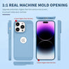 iPhone 15 Pro Max Heat Dissipation Grid Slim Back Cover Case Serria Blue