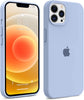 iPhone 14 Pro Liquid Silicone Microfiber Lining Soft Back Cover Case Serria Blue