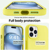 iPhone 14 Pro Original Silicone Logo Back Cover Case Yellow